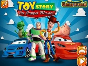 Toy Story: The Puppet Master Car Puzzle Game