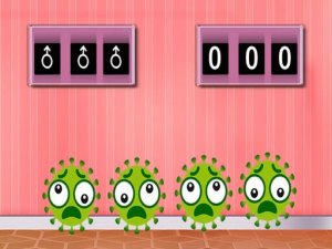 Virus House Escape Online Puzzle Game