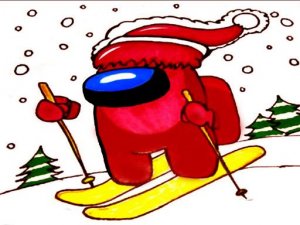 Among US Sky Ski Online Game