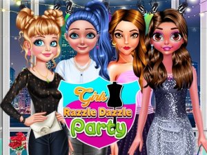 Girls Razzle Dazzle Party Online Game