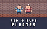 2 Player Red Blue Pirates: Twin Pirate Adventure Online Game