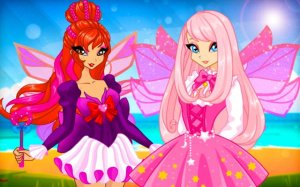 Fairies Heart Style Dress Up Online Game