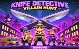 Knife Detective - Villain Hunt: Action Puzzle Game Online