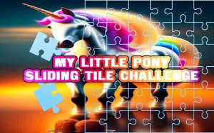 My Little Pony Sliding Tile Puzzle Game Online