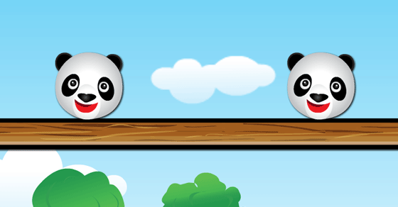 Bamboo Gravity Puzzle screenshot 1